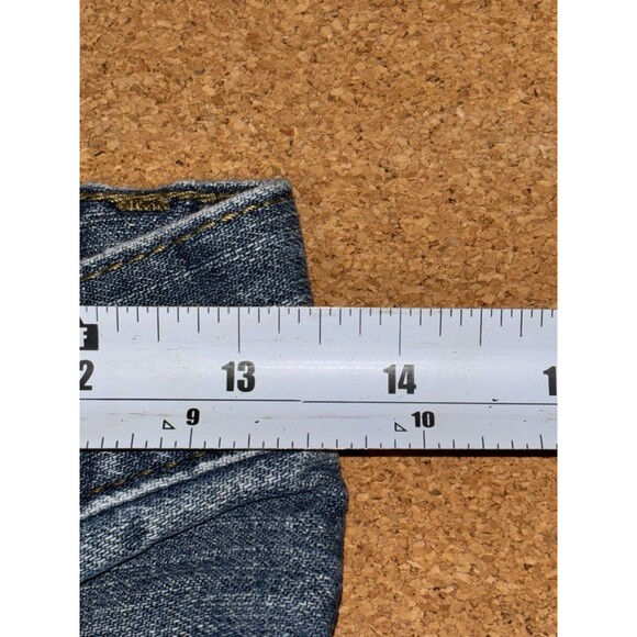 LEVI'S 505 STRAIGHT LEG REGULAR FIT JEANS SIZE 14 REG 27X27 - Picture 7 of 9